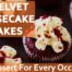red velvet cheesecake cupcakes