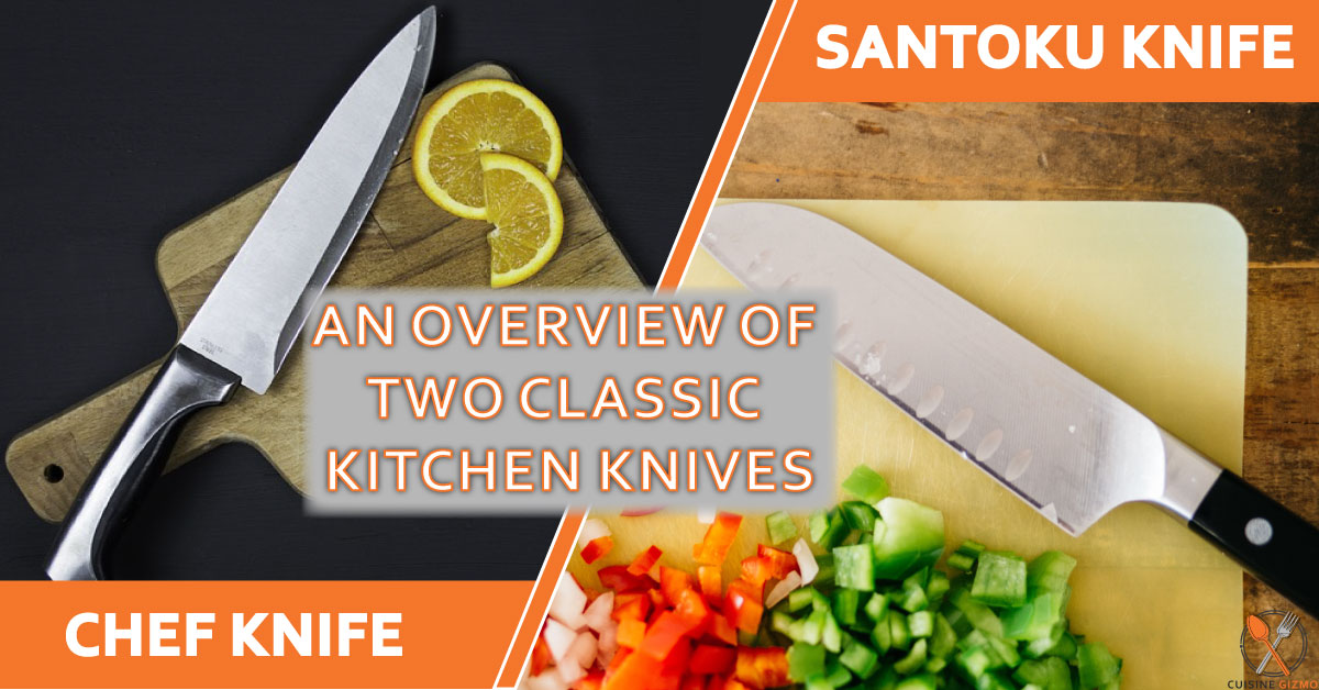santoku knife vs chef knife
