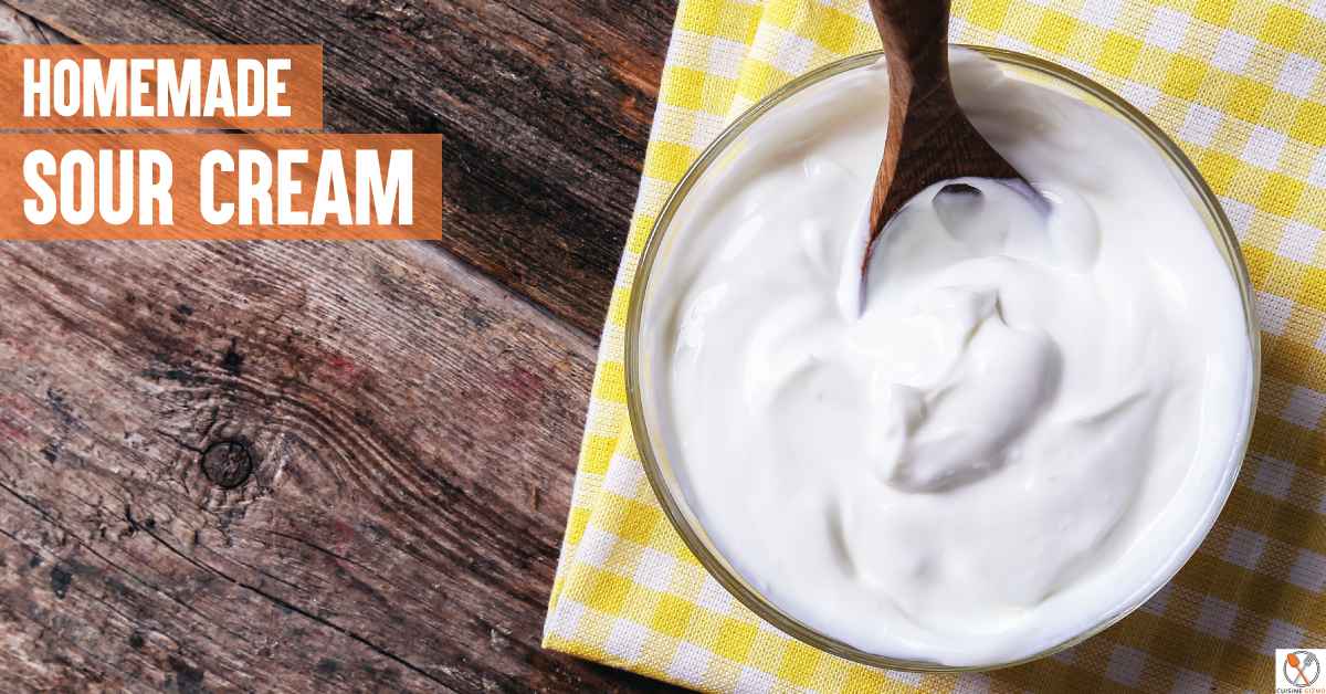 homemade sour cream