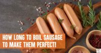 how long to boil sausage