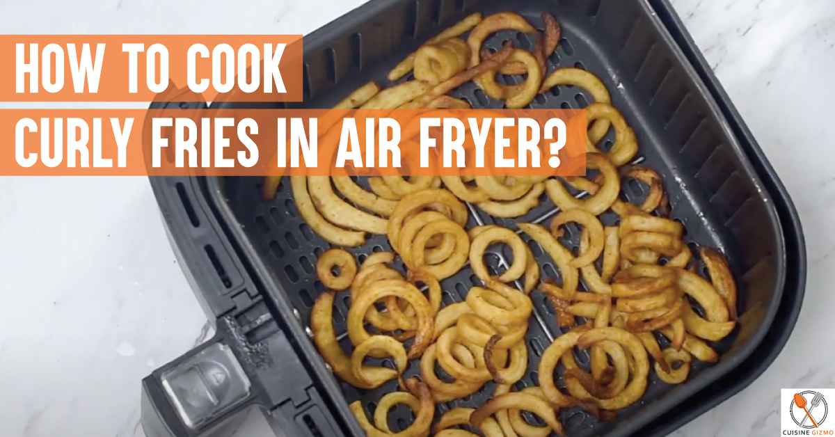 How To Cook Curly Fries In Air Fryer?