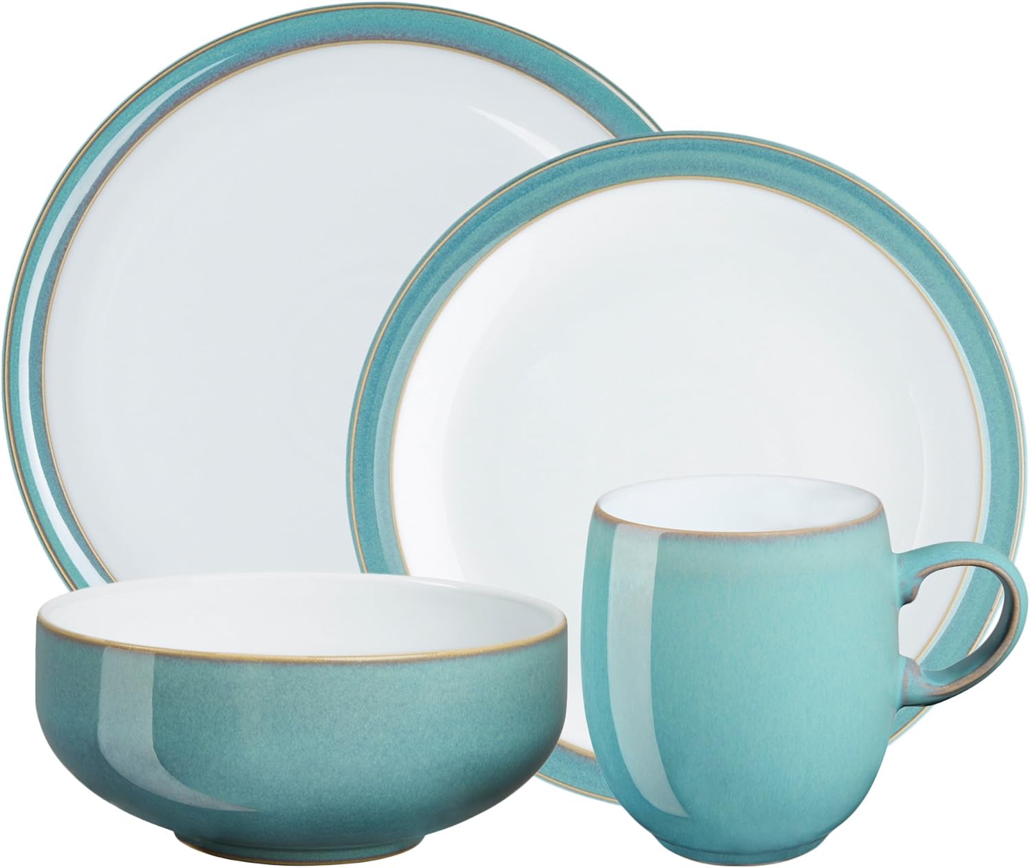 Denby Azure 4-Piece Place Setting