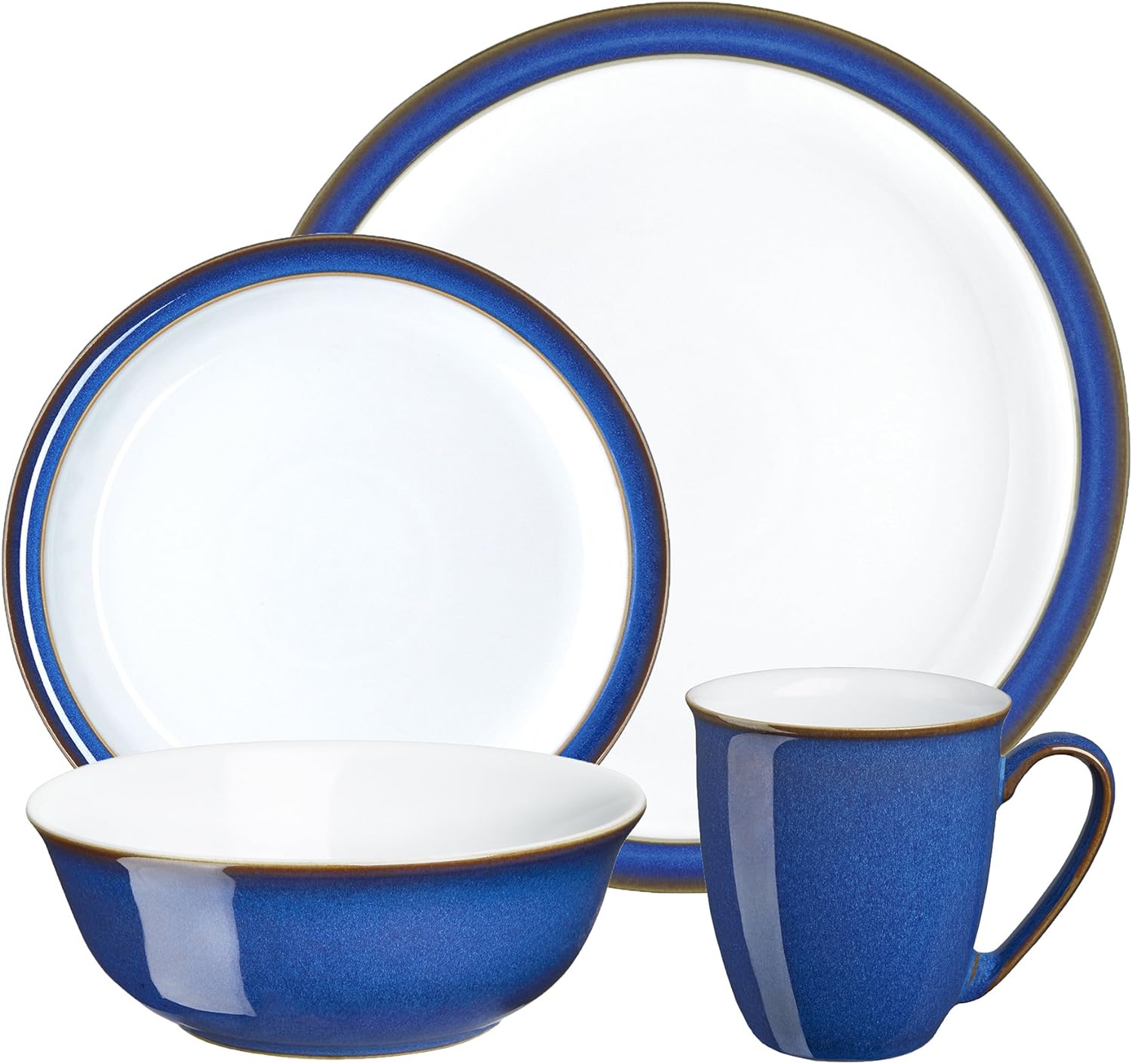 Denby Imperial Blue Boxed Tableware Set