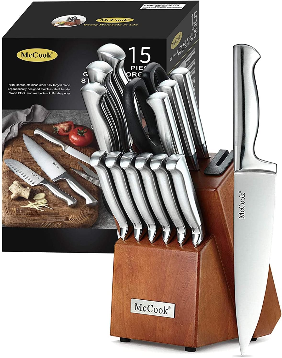 McCook MC29 Knife Sets,14 Pieces