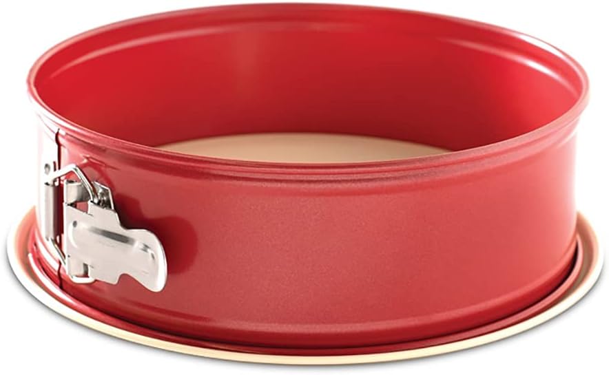 Nordic Ware 9-Inch Springform Pan, 9 Inch, Red