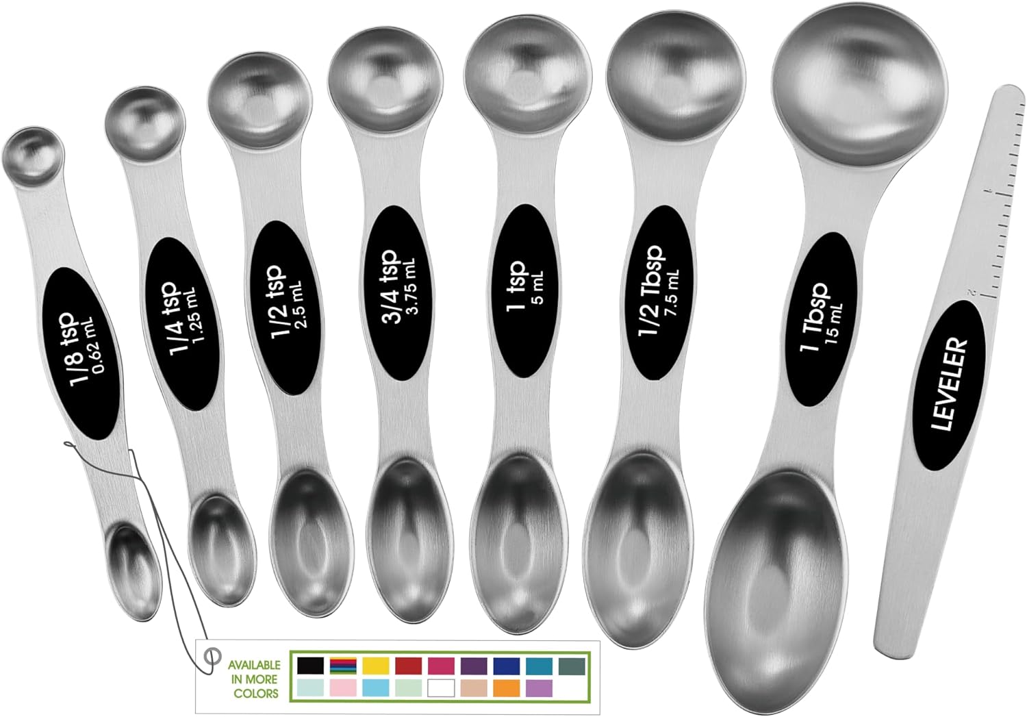 Spring Chef Magnetic Measuring Spoons Set 