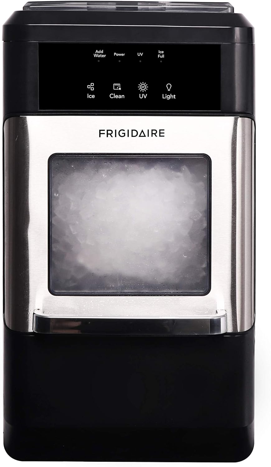Frigidaire EFIC235-AMZ Countertop Crunchy Chewable Nugget Ice Maker
