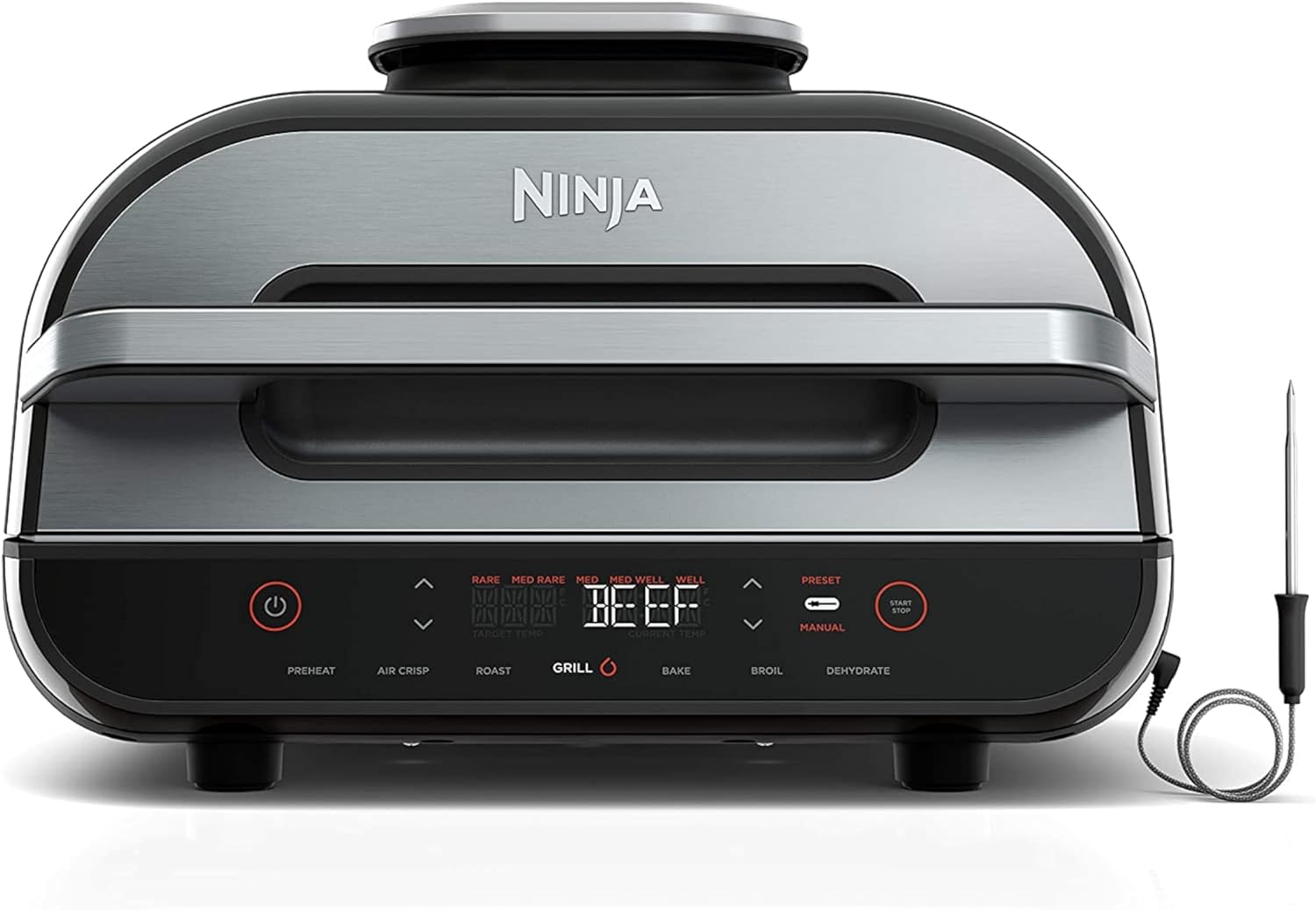 <br>Ninja FG551 Foodi Smart XL 6-in-1 Indoor Grill with Air Fry