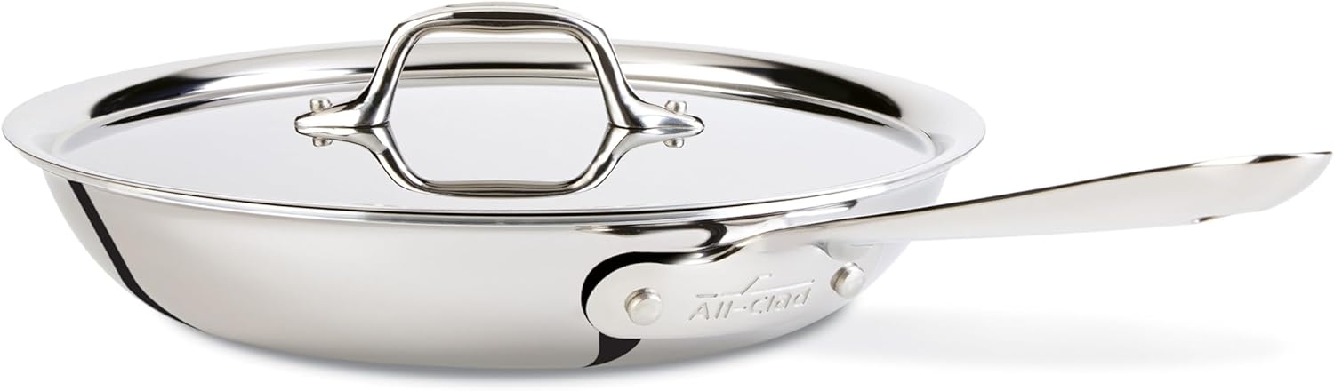 All-Clad D3 Stainless Steel Frying Pan, 10-inch