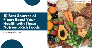 10 Best Sources of Fiber: Boost Your Health with These Nutrient-Rich Foods