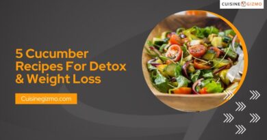 5 Cucumber Recipes For Detox & Weight Loss