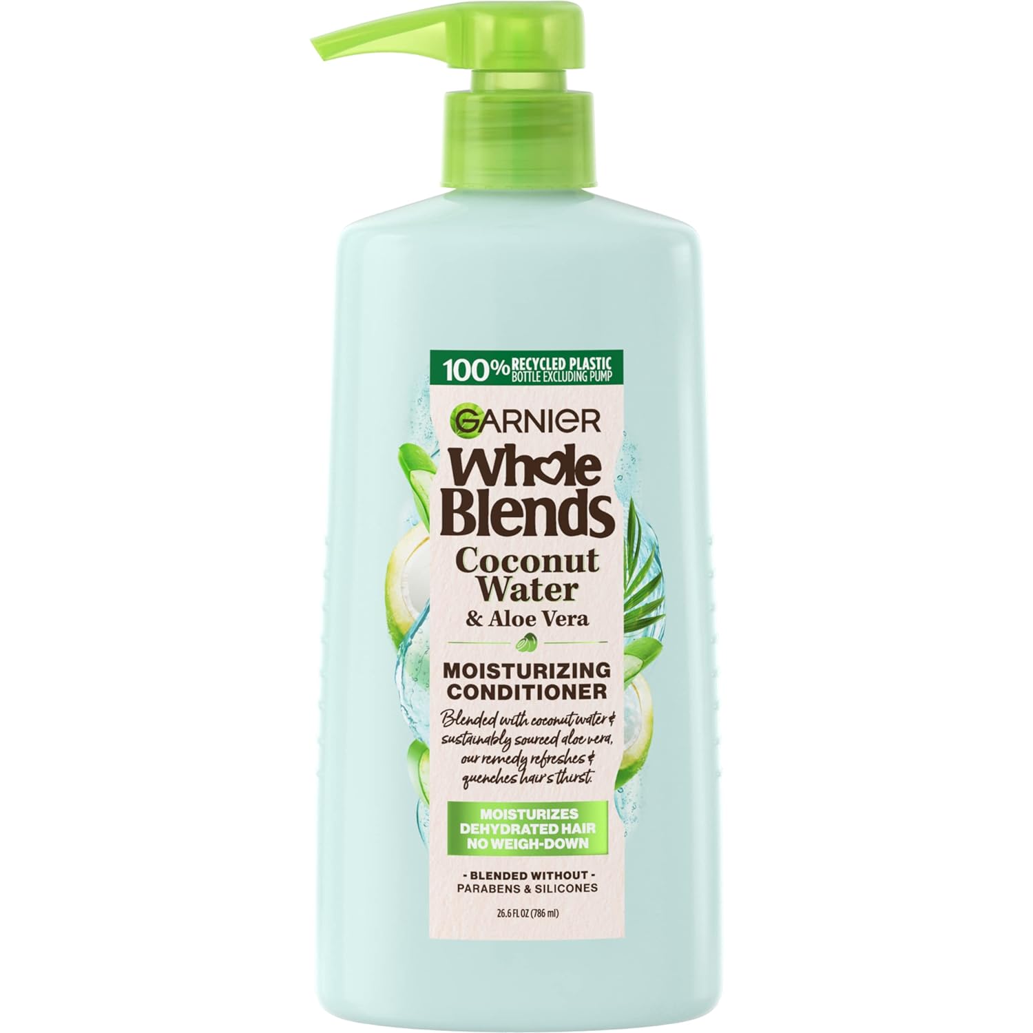 Garnier Whole Blends Coconut Water & Aloe Vera Refreshing Conditioner 