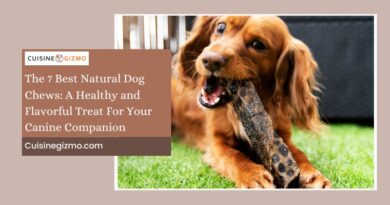 The 7 Best Natural Dog Chews: A Healthy and Flavorful Treat for Your Canine Companion
