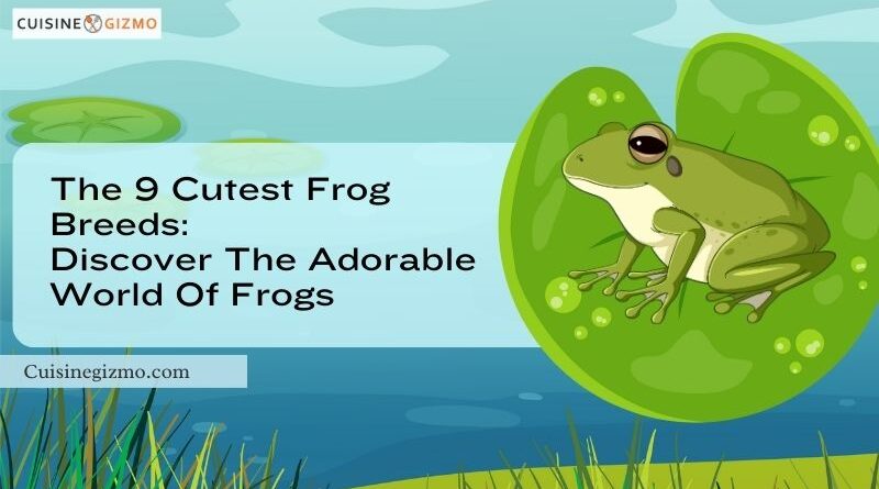 The 9 Cutest Frog Breeds: Discover the Adorable World of Frogs