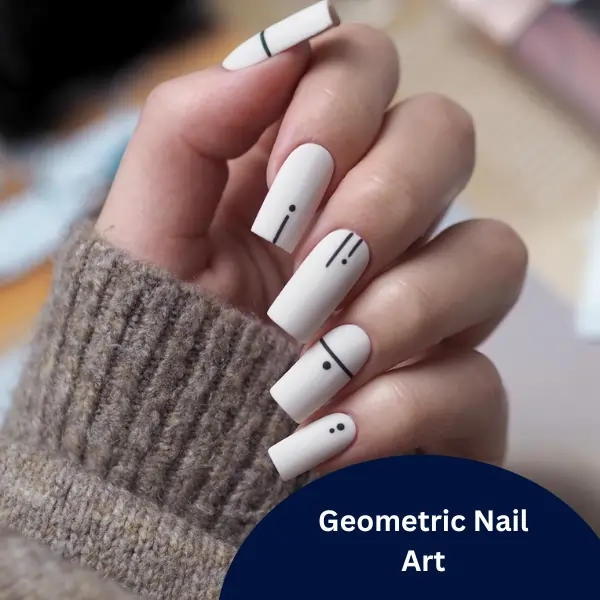 Geometric Nail Art