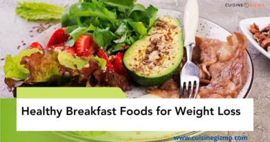Healthy breakfast foods for weight loss