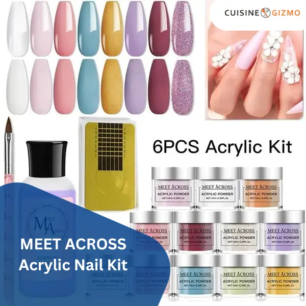 MEET ACROSS Acrylic Nail Kit