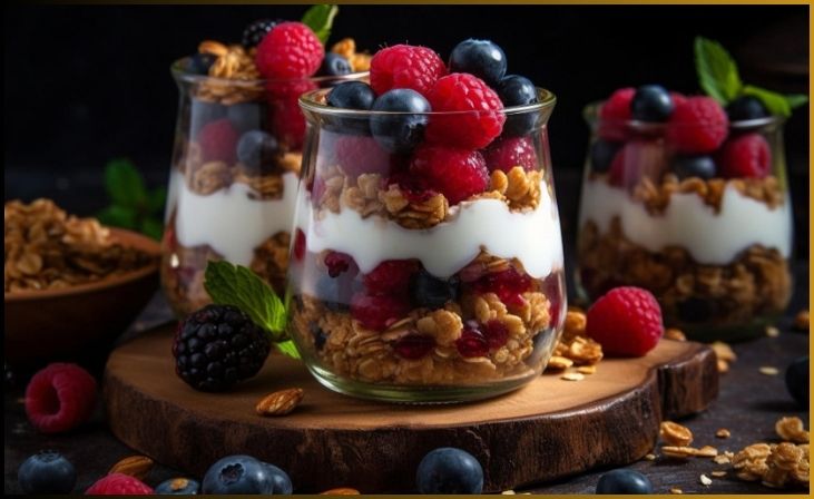  Frozen Yogurt Parfait