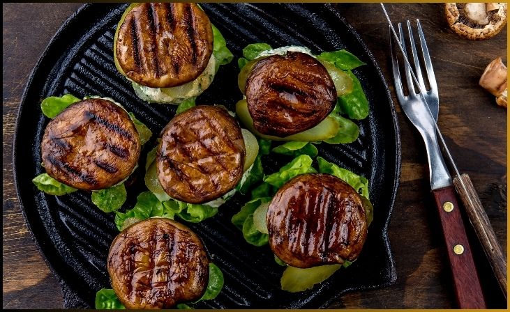  Grilled Portobello Mushrooms