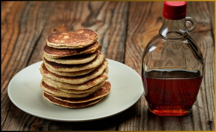 Pancakes and Maple Syrup