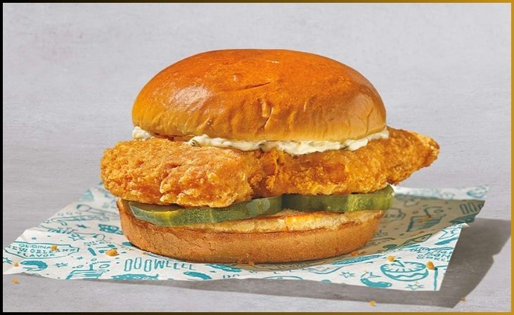  Popeye’s Cajun Fish Sandwich