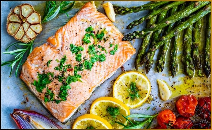 Salmon and Veggie Foil Packets