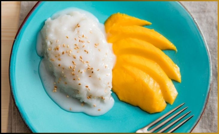 Thai Mango Sticky Rice Ice Cream