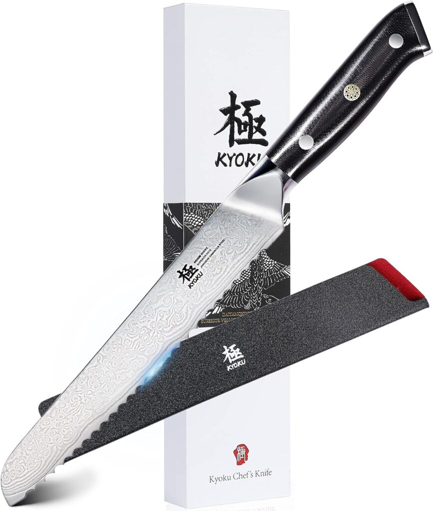 KYOKU Serrated Bread Knife
