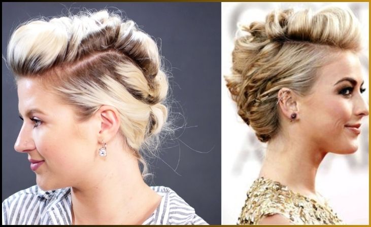 The Mohawk Updo