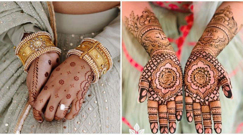 10 Beautiful Straight Line Mehndi Designs For Bride-To-Be