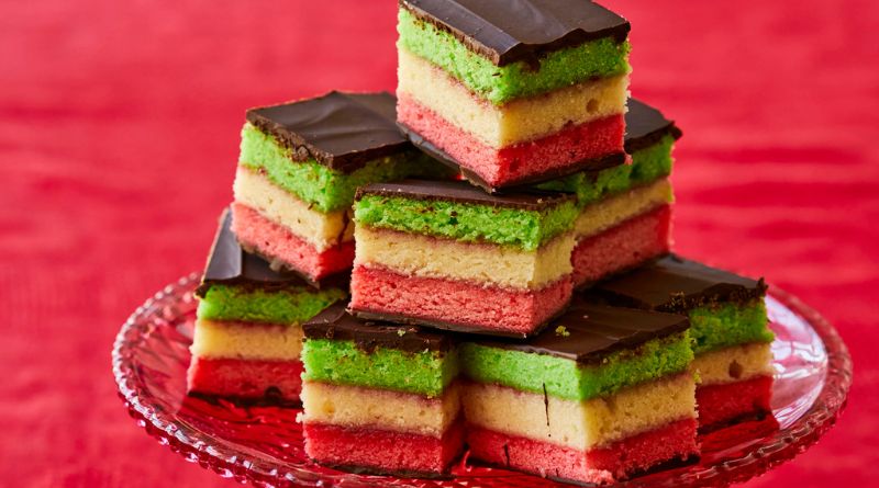 8 Italian Rainbow Cookies A Vibrant Dessert Palette