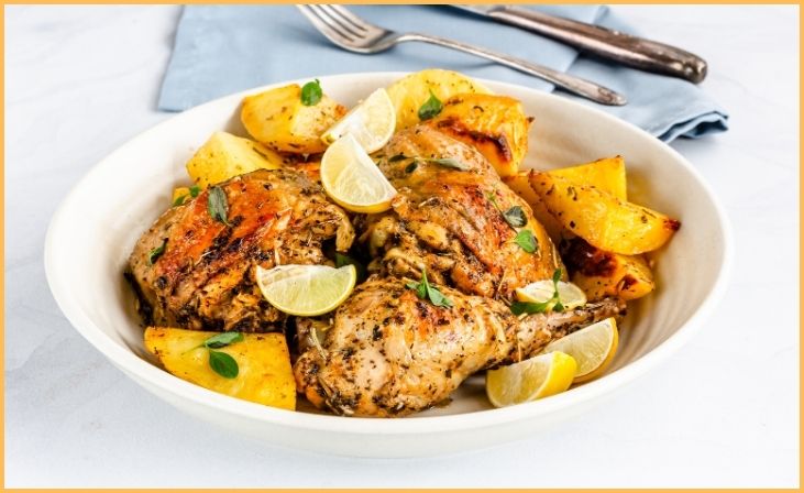 Grilled Lemon Herb Chicken
