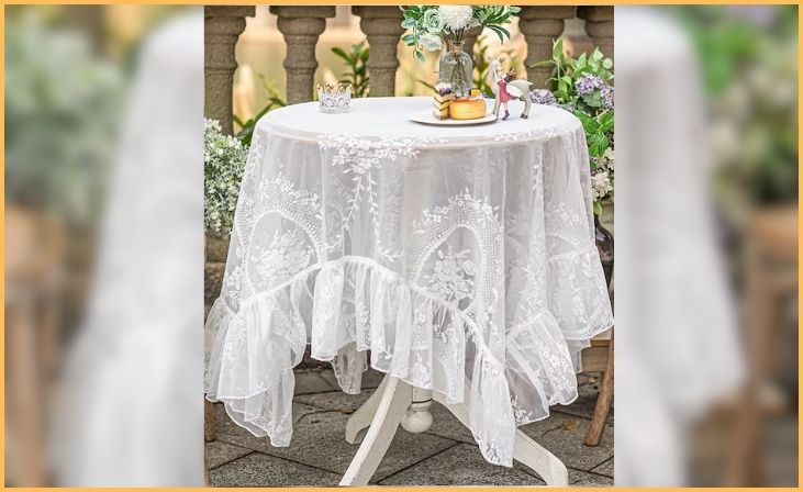 Lace Tablecloths Taking Over
