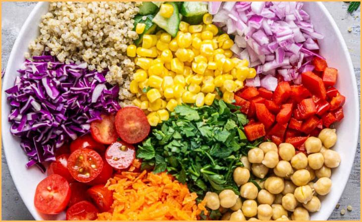 Quinoa Salad with Vegetables