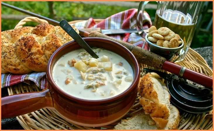 9. New England Clam Chowder