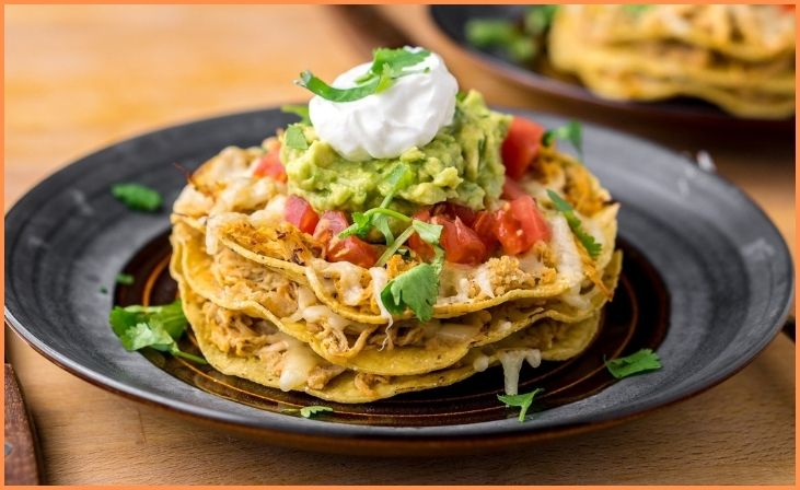 9. Tostadas: Crunchy and Loaded